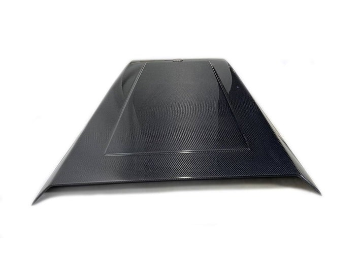 Mercedes-Benz W463 G-Wagon Carbon Fiber Hood Cover Bonnet Scoop + Badge